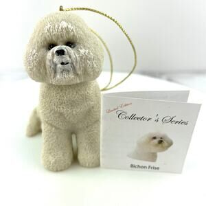 Bichon Frise ACA Limited Edition Collectors Series Christmas Holiday Ornament